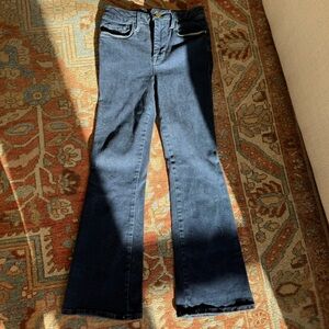 FRAME Denim Le One Crop Mini Boot, Size 1 (size 25-29)